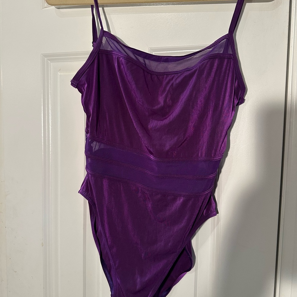 Elegant Purple Women's Christina Swimsuit size 10 Pit/Pit 16